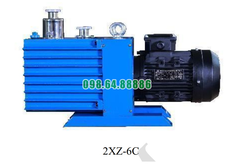 Bơm chân không cấp đầu model 2XZ-6C công suất 1.1 kW